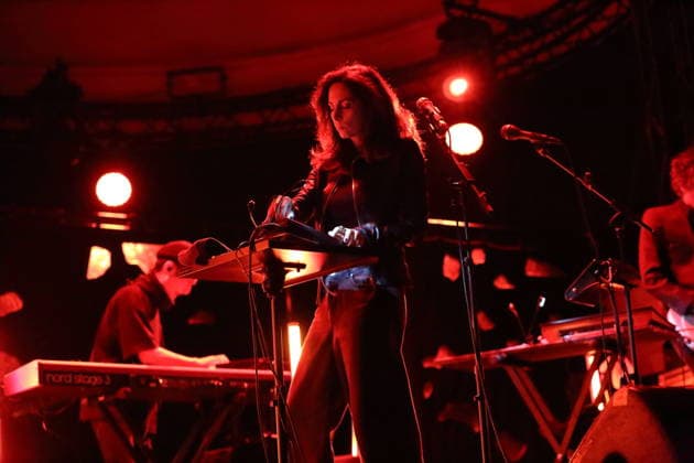 Yasmine Hamdan at a concert at Metropol in Berlin, February 18, 2026 Yasmine Hamdan concert Berlin