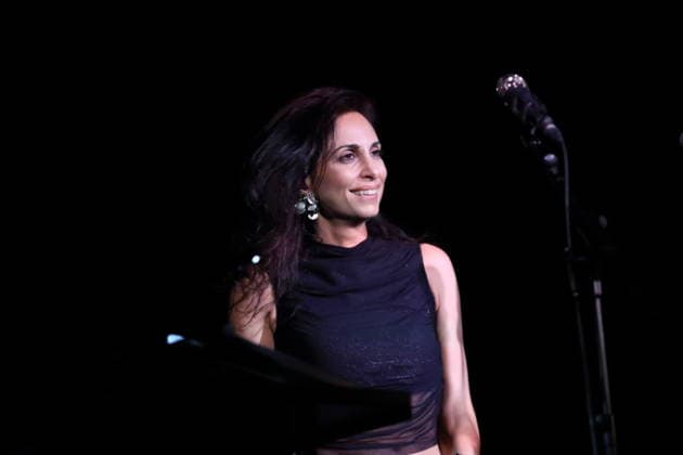 Yasmine Hamdan at a concert at Metropol in Berlin, February 18, 2026 Yasmine Hamdan concert Berlin