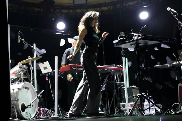 Yasmine Hamdan at a concert at Metropol in Berlin, February 18, 2026 Yasmine Hamdan concert Berlin
