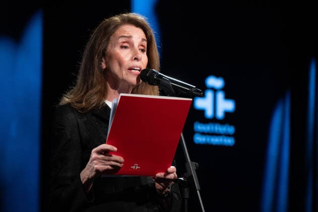 Tribute to Joan Margarit in Madrid, Spain - 18 Feb 2026 Ana Belén performs during the tribute to Joan Margarit at the Cervantes Institute. Madrid Spain Copyright: xAtilanoxGarciax xSOPAxImagesx photos05750