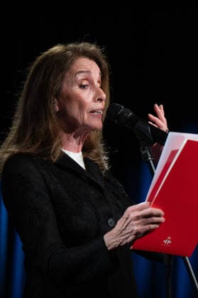 February 18, 2026, Madrid, Spain: Ana BelÃ n performs during the tribute to Joan Margarit at the Cervantes Institute. Madrid Spain  - ZUMAs197 20260218_aaa_s197_445 Copyright: xAtilanoxGarciax