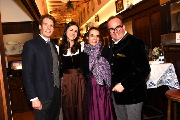 Matthias Anastassia Reinbold Landlord Stefanie Clemens Baumgaertner CSU Mayor Candidate Munich 18 02 2026 To the Franciscan Ash Wednesday Fish Dinner Photo Munich