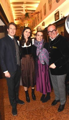 Matthias Anastassia Reinbold Landlord Stefanie Clemens Baumgaertner CSU Mayor Candidate Munich 18 02 2026 To the Franciscan Ash Wednesday Fish Dinner Photo Munich