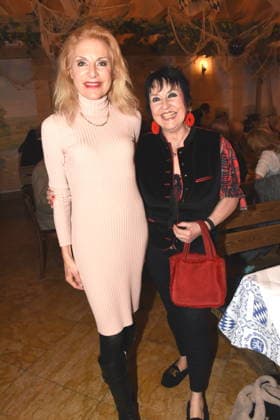 Birgit Muth Presenter Uschi Ackermann Kaefer Witwe Muenchen 18 02 2026 To the Franciscan Ash Wednesday Fish Dinner Photo Muenchen