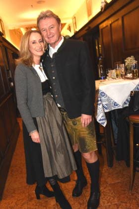Andrea Busch Lambert Dinzinger Munich 18 02 2026 To the Franciscan Ash Wednesday Fish Dinner Photo Munich