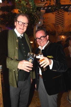 Franz Georg Strauss Clemens Baumgaertner CSU Mayor Candidate Munich 18 02 2026 For Franciscan Ash Wednesday Fish Dinner Photo Munich