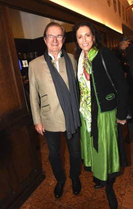 Thomas Haffa Entrepreneur Pia Hahn Munich 18 02 2026 To the Franciscan Ash Wednesday Fish Dinner Photo Munich