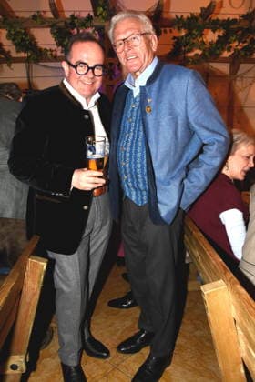 Clemens Baumgaertner CSU Mayor Candidate Prof Dr med Wolfgang Pfoerringer Munich 18 02 2026 To the Franciscan Ash Wednesday Fish Dinner Photo Munich