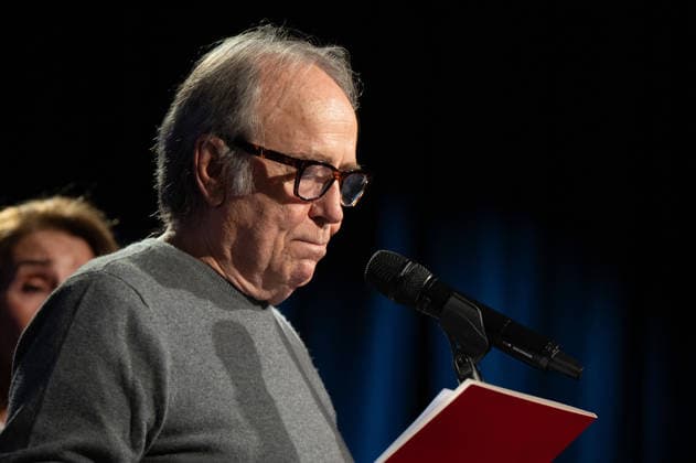 February 18, 2026, Madrid, Spain: Joan Manuel Serrat performs during the tribute to Joan Margarit at the Cervantes Institute. Madrid Spain  - ZUMAs197 20260218_aaa_s197_454 Copyright: xAtilanoxGarciax