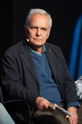 February 18, 2026, Madrid, Spain: Juan Cruz attends the tribute to Joan Margarit at the Cervantes Institute. Madrid Spain  - ZUMAs197 20260218_aaa_s197_475 Copyright: xAtilanoxGarciax