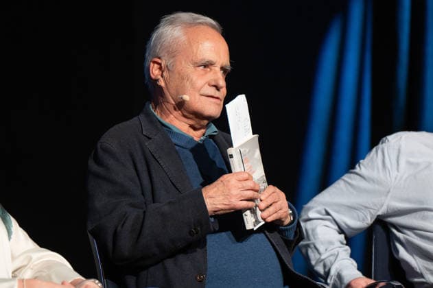 February 18, 2026, Madrid, Spain: Juan Cruz attends the tribute to Joan Margarit at the Cervantes Institute. Madrid Spain  - ZUMAs197 20260218_aaa_s197_478 Copyright: xAtilanoxGarciax