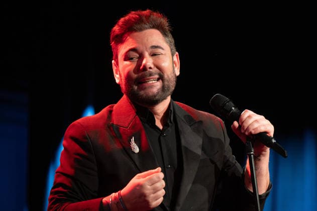 February 18, 2026, Madrid, Spain: Miguel Poveda performs during the tribute to Joan Margarit at the Cervantes Institute. Madrid Spain - ZUMAs197 20260218_aaa_s197_470 Copyright: xAtilanoxGarciax