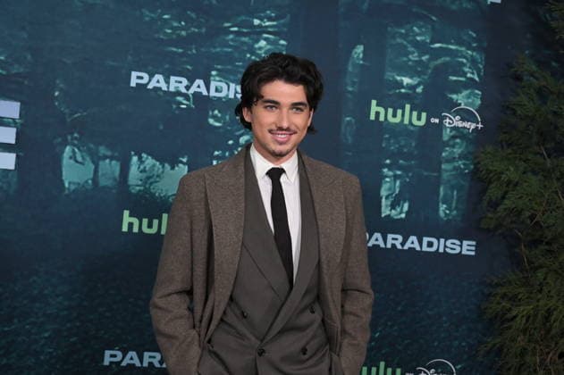 LOS ANGELES, CALIFORNIA FEBRUARY 18 Charlie Evans the premiere of Hulus Paradise Season 2 at Paramount Theatre on February 18, 2026 in Los Angeles, California Credit Michael Mattes AdMedia 453232 2026 02 19  Copyright: xAdMediax STAR_453232_006