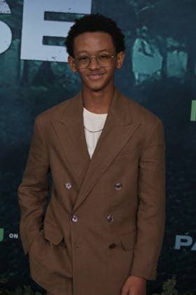 LOS ANGELES, CALIFORNIA FEBRUARY 18 Percy Daggs IV the premiere of Hulus Paradise Season 2 at Paramount Theatre on February 18, 2026 in Los Angeles, California Credit Michael Mattes AdMedia 453232 2026 02 19  Copyright: xAdMediax STAR_453232_025