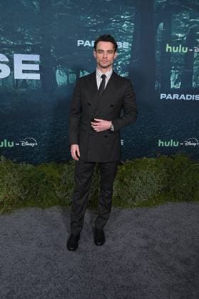 LOS ANGELES, CALIFORNIA FEBRUARY 18 Thomas Doherty at the premiere of Hulus Paradise Season 2 at Paramount Theatre on February 18, 2026 in Los Angeles, California Credit Michael Mattes AdMedia 453232 2026 02 19  Copyright: xAdMediax STAR_453232_069