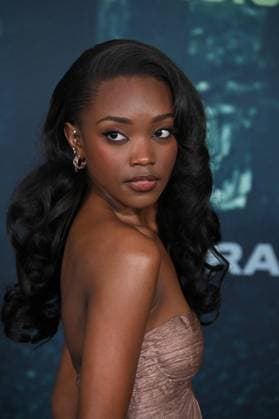LOS ANGELES, CALIFORNIA FEBRUARY 18 Aliyah Mastin at the premiere of Hulus Paradise Season 2 at Paramount Theatre on February 18, 2026 in Los Angeles, California Credit Michael Mattes AdMedia 453232 2026 02 19  Copyright: xAdMediax STAR_453232_045