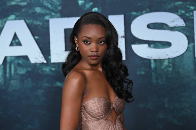LOS ANGELES, CALIFORNIA FEBRUARY 18 Aliyah Mastin at the premiere of Hulus Paradise Season 2 at Paramount Theatre on February 18, 2026 in Los Angeles, California Credit Michael Mattes AdMedia 453232 2026 02 19  Copyright: xAdMediax STAR_453232_046