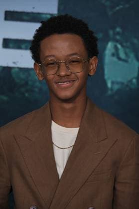 LOS ANGELES, CALIFORNIA FEBRUARY 18 Percy Daggs IV the premiere of Hulus Paradise Season 2 at Paramount Theatre on February 18, 2026 in Los Angeles, California Credit Michael Mattes AdMedia 453232 2026 02 19  Copyright: xAdMediax STAR_453232_049