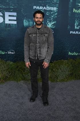 LOS ANGELES, CALIFORNIA FEBRUARY 18 Asif Ali at the premiere of Hulus Paradise Season 2 at Paramount Theatre on February 18, 2026 in Los Angeles, California Credit Michael Mattes AdMedia 453232 2026 02 19  Copyright: xAdMediax STAR_453232_052