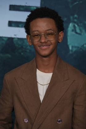 LOS ANGELES, CALIFORNIA FEBRUARY 18 Percy Daggs IV the premiere of Hulus Paradise Season 2 at Paramount Theatre on February 18, 2026 in Los Angeles, California Credit Michael Mattes AdMedia 453232 2026 02 19  Copyright: xAdMediax STAR_453232_053