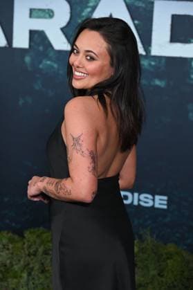 LOS ANGELES, CALIFORNIA FEBRUARY 18 Soma Chhaya at the premiere of Hulus Paradise Season 2 at Paramount Theatre on February 18, 2026 in Los Angeles, California Credit Michael Mattes AdMedia 453232 2026 02 19  Copyright: xAdMediax STAR_453232_081