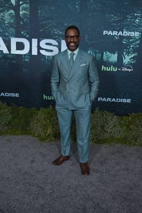 LOS ANGELES, CALIFORNIA FEBRUARY 18 Sterling K Brown at the premiere of Hulus Paradise Season 2 at Paramount Theatre on February 18, 2026 in Los Angeles, California Credit Michael Mattes AdMedia 453232 2026 02 19  Copyright: xAdMediax STAR_453232_101