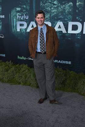 LOS ANGELES, CALIFORNIA FEBRUARY 18 Andrew Rannells at the premiere of Hulus Paradise Season 2 at Paramount Theatre on February 18, 2026 in Los Angeles, California Credit Michael Mattes AdMedia 453232 2026 02 19  Copyright: xAdMediax STAR_453232_140