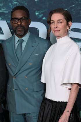 LOS ANGELES, CALIFORNIA FEBRUARY 18 Sterling K Brown and Julianne Nicholson at the premiere of Hulus Paradise Season 2 at Paramount Theatre on February 18, 2026 in Los Angeles, California Credit Michael Mattes AdMedia 453232 2026 02 19  Copyright: xAdMediax STAR_453232_153