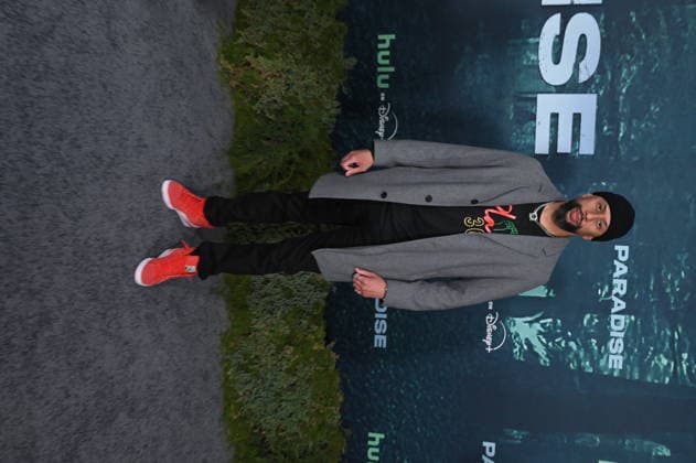 LOS ANGELES, CALIFORNIA FEBRUARY 18 Affion Crockett at the premiere of Hulus Paradise Season 2 at Paramount Theatre on February 18, 2026 in Los Angeles, California Credit Michael Mattes AdMedia 453232 2026 02 19  Copyright: xAdMediax STAR_453232_163