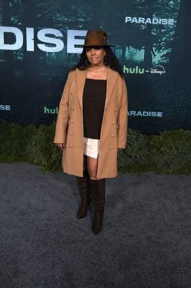 LOS ANGELES, CALIFORNIA FEBRUARY 18 Kim Fields at the premiere of Hulus Paradise Season 2 at Paramount Theatre on February 18, 2026 in Los Angeles, California Credit Michael Mattes AdMedia 453232 2026 02 19  Copyright: xAdMediax STAR_453232_168