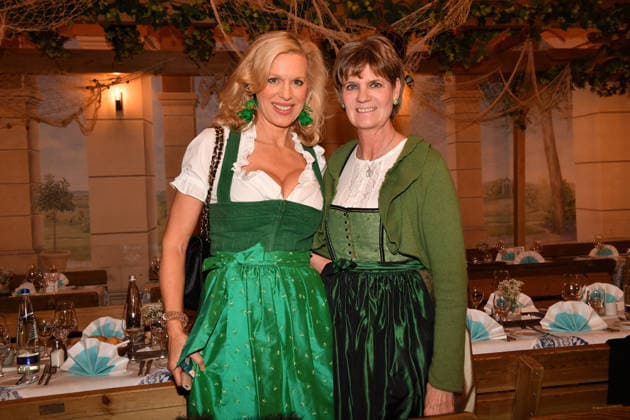 Inge Dietl and Petra Reinhold Ash Wednesday fish dinner at the Franziskaner in Munich February 18, 2026