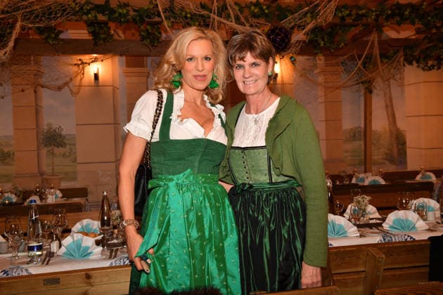 Inge Dietl and Petra Reinhold Ash Wednesday fish dinner at the Franziskaner in Munich February 18, 2026