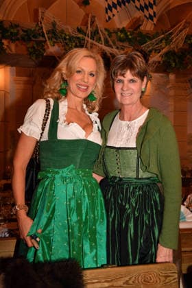 Inge Dietl and Petra Reinhold Ash Wednesday fish dinner at the Franziskaner in Munich February 18, 2026