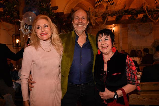 Birgit Muth, Manfred Hielscher and Uschi Ackermann Ash Wednesday fish dinner at the Franziskaner in Munich February 18, 2026