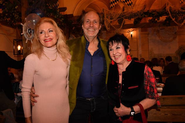 Birgit Muth, Manfred Hielscher and Uschi Ackermann Ash Wednesday fish dinner at the Franziskaner in Munich February 18, 2026