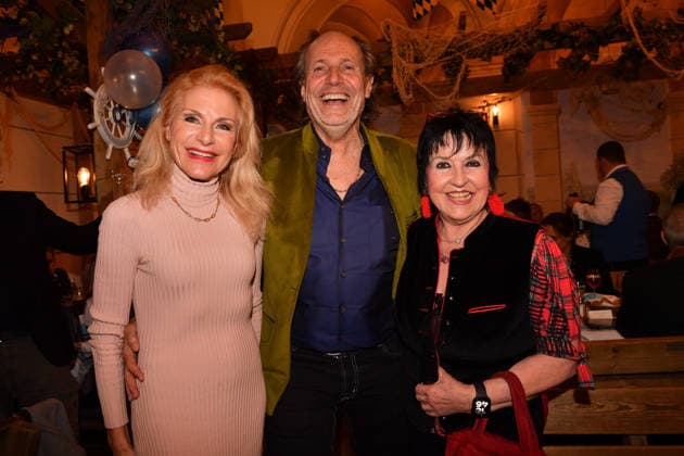Birgit Muth, Manfred Hielscher and Uschi Ackermann Ash Wednesday fish dinner at the Franziskaner in Munich February 18, 2026