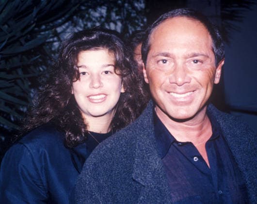 Singer Paul Anka Apr 20, 1993; Los Angeles, CA, USA; PAUL ANKA with his daughter. Hollywood California USA Copyright: xKathyxHutchinsx