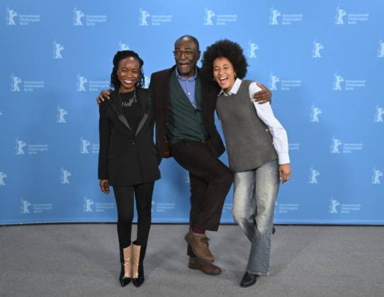 76th Berlin International Film Festival BERLIN, GERMANY - FEBRUARY 19: Cast of Soumsoum, La Nuit Des Astres (Soumsoum, The Night Of The Stars) poses for photographers during the 76th Berlinale in Berlin, Germany, on February 19, 2026. Halil Sagirkaya Anadolu Berlin Germany. Editorial use only. Please get in touch for any other usage.  Copyright: x2026xAnadoluxHalilxSagirkayax