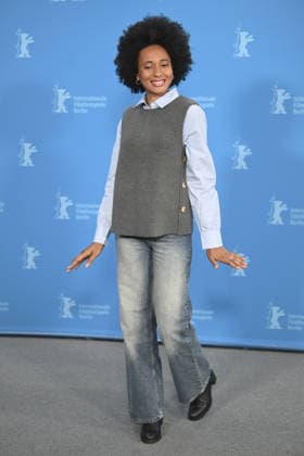 76th Berlin International Film Festival BERLIN, GERMANY - FEBRUARY 19: Actress Maimouna Miawama of Soumsoum, La Nuit Des Astres (Soumsoum, The Night Of The Stars) poses for photographers during the 76th Berlinale in Berlin, Germany, on February 19, 2026. Halil Sagirkaya Anadolu Berlin Germany. Editorial use only. Please get in touch for any other usage.  Copyright: x2026xAnadoluxHalilxSagirkayax