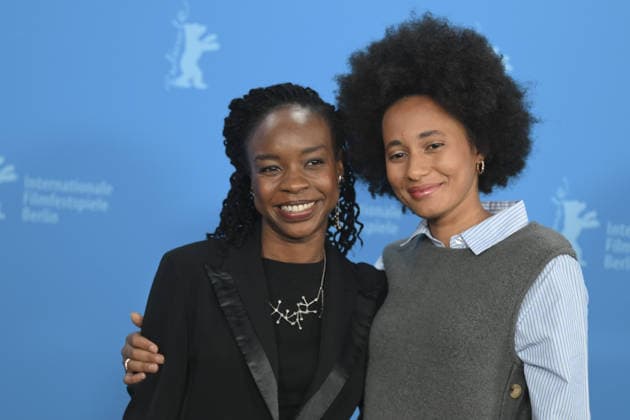 76th Berlin International Film Festival BERLIN, GERMANY - FEBRUARY 19: Maimouna Miawama (R) and Achouackh Abakar Souleymane (L) of Soumsoum, La Nuit Des Astres (Soumsoum, The Night Of The Stars) pose for photographers during the 76th Berlinale in Berlin, Germany, on February 19, 2026. Halil Sagirkaya Anadolu Berlin Germany. Editorial use only. Please get in touch for any other usage.  Copyright: x2026xAnadoluxHalilxSagirkayax