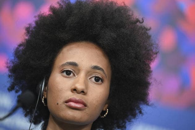 76th Berlin International Film Festival BERLIN, GERMANY - FEBRUARY 19: Actress Maimouna Miawama of Soumsoum, La Nuit Des Astres (Soumsoum, The Night Of The Stars) attends press conference during the 76th Berlinale in Berlin, Germany, on February 19, 2026. Halil Sagirkaya Anadolu Berlin Germany. Editorial use only. Please get in touch for any other usage.  Copyright: x2026xAnadoluxHalilxSagirkayax