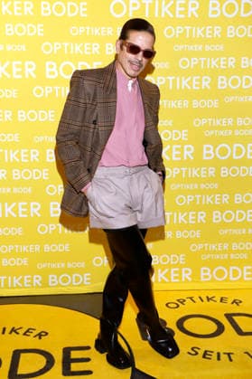 Jorge Gonzalez at the press brunch on the occasion of the launch of the exclusive eyewear collection by Jorge Gonzalez at the optician Bode Backyard Hamburg, 19 02 2026 Foto:xgbrcix xFuturexImagex gonzalez_6209