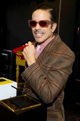 abb Jorge Alexis Gonzalez Madrigal Varona Vila Cuban German choreographer and model at the press brunch for the launch of the exclusive eyewear collection by Jorge Gonzalez at Optiker Bode store in Hamburg on 19 02 2026 HH Germany