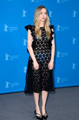 Amanda Seyfried at the photocall for the feature film The Testament of Ann Lee at the Berlinale 2026 76 Berlin International Film Festival at the Hotel Grand Hyatt Berlin, 19 02 2026 Foto:xN.xKubelkax xFuturexImagex testament_6257