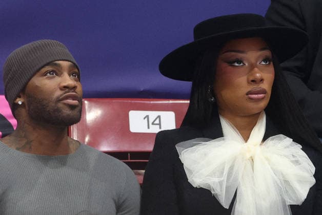 Winter Olympics - Megan Thee Stallion And Boyfriend At Milano Ice Skating Arena Megan Thee Stallion and boyfriend Klay Thompson attend the Women s Single Figure Skating Free Skating event on day thirteen of the Milano Cortina 2026 Winter Olympic games at Milano Ice Skating Arena on February 19, 2026 in Milan, Italy. Photo by Alexis Jumeau ABACAPRESS.COM Milan Italy  Copyright: xJumeauxAlexis ABACAx