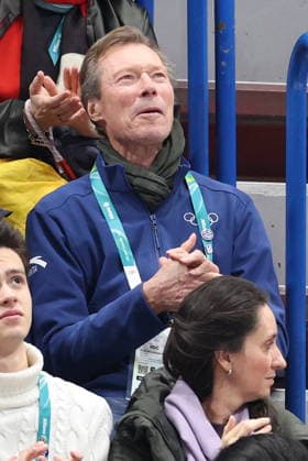 Winter Olympics - Henri of Luxembourg At Milano Ice Skating Arena Grand Duke of Luxembourg, Henri attends the Women s Single Figure Skating Free Skating event on day thirteen of the Milano Cortina 2026 Winter Olympic games at Milano Ice Skating Arena on February 19, 2026 in Milan, Italy. Photo by Alexis Jumeau ABACAPRESS.COM Milan Italy  Copyright: xJumeauxAlexis ABACAx