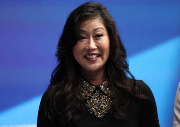 Winter Olympics - Kristi Yamaguchi At Milano Ice Skating Arena American former figure skater, Kristine Tsuya Yamaguchi is seen attending the Women s Single Figure Skating Free Skating event on day thirteen of the Milano Cortina 2026 Winter Olympic games at Milano Ice Skating Arena on February 19, 2026 in Milan, Italy. Photo by Alexis Jumeau ABACAPRESS.COM Milan Italy  Copyright: xJumeauxAlexis ABACAx