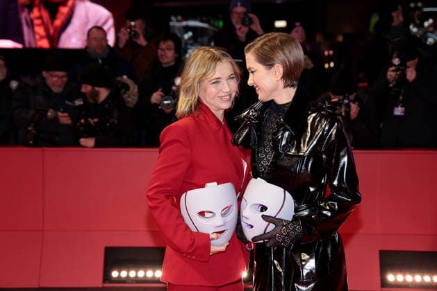 Tina Ruland and Isabell Horn at The Testament of Ann Lee film premiere as part of the 76th Berlinale International Film Festival on 19 02 2026 in Berlin The Testament of Ann Lee film premiere with Amanda Seyfried at the 76th Berlinale in Berlin