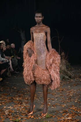 Agro Studio - Runway - LFW February 2026 A model walks the runway at the Agro Fashion show during London Fashion Week, Credit:Lounis Tiar Avalon United Kingdom, London  Copyright: xLounisxTiarx xAvalonx 1076536775