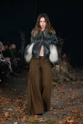 Agro Studio - Runway - LFW February 2026 A model walks the runway at the Agro Fashion show during London Fashion Week, Credit:Lounis Tiar Avalon United Kingdom, London  Copyright: xLounisxTiarx xAvalonx 1076543284